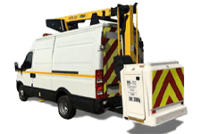 Car Hire Burnley - 12.5M Cherry Picker 3.5T - Van hire Burnley