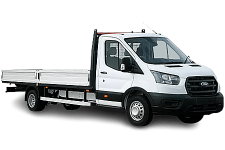 Car Hire Burnley - Ford Transit Dropside Van - Van hire Burnley